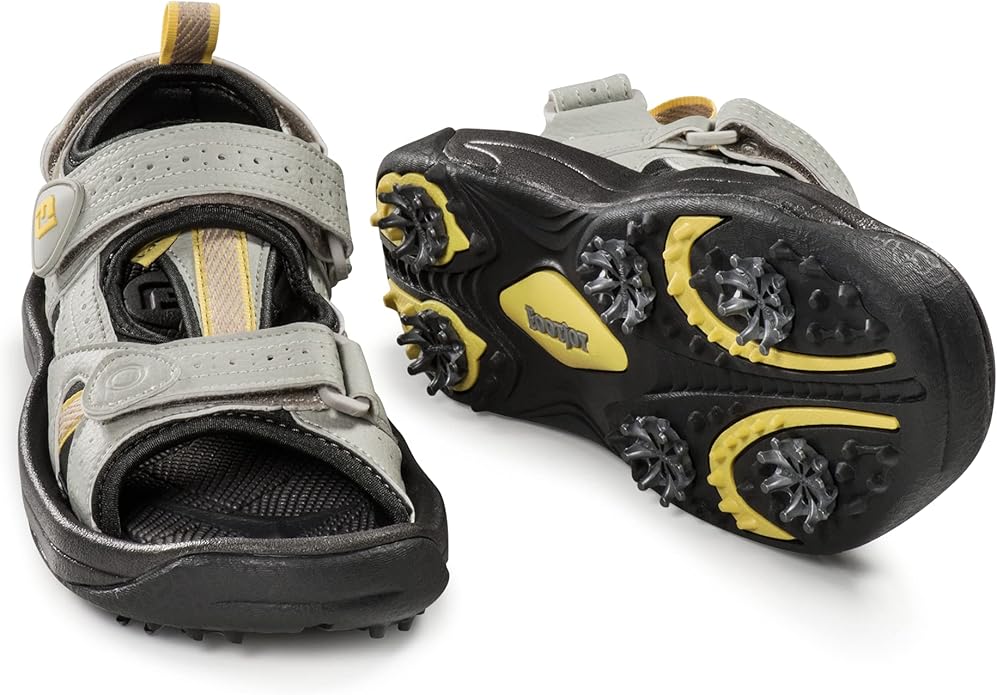 Amazon.com | FootJoy Women's Sandals Golf Shoes Grey 5 M